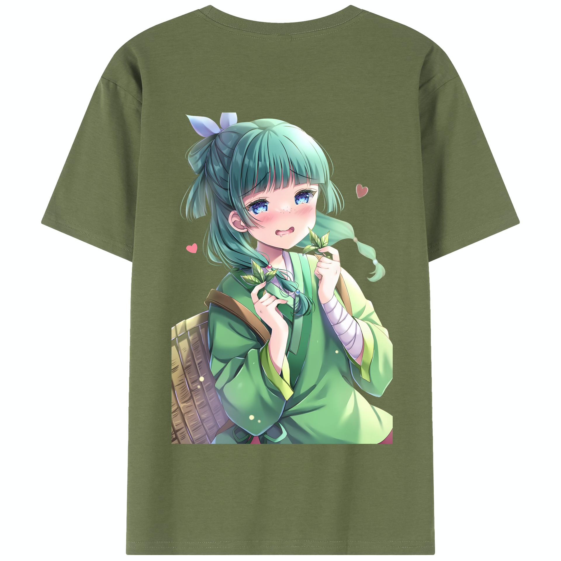 （画像用） 薬屋のひとりごと The Apothecary Diaries 綿100％半袖Tシャツ（背面プリント）